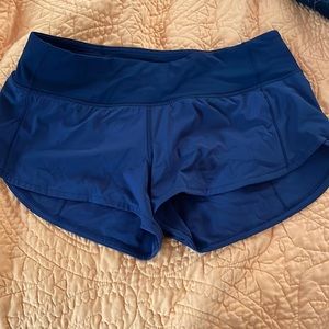 Lululemon speed up shorts. Size 6 black